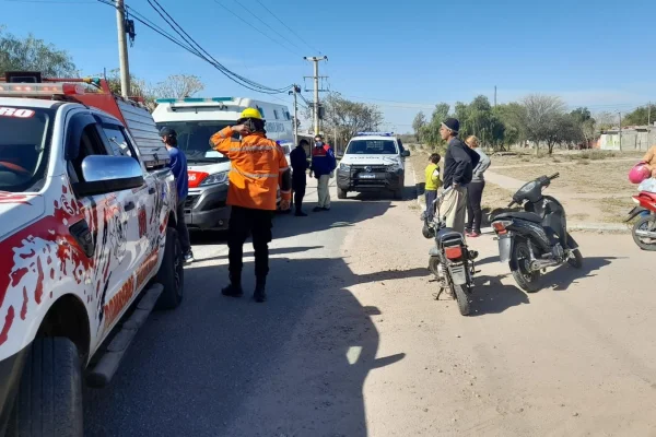 Una Mujer Herida En Choque Entre Motocicletas Nueva Rioja