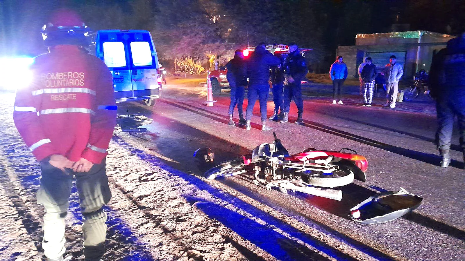 Chocaron Dos Motos En La Zona Sur Y No Hubo Heridos Nueva Rioja