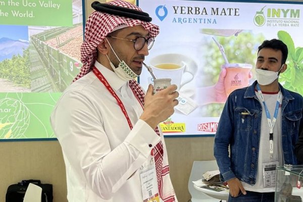 La yerba mate argentina participa en una feria de Dubai con miras a conquistar Medio Oriente