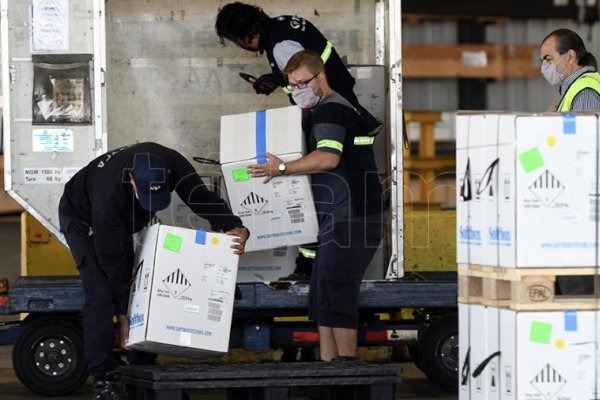 Llegaron 216 mil Pfizer pediátricas y en lo que resta de febrero arribarán 1,5 millones