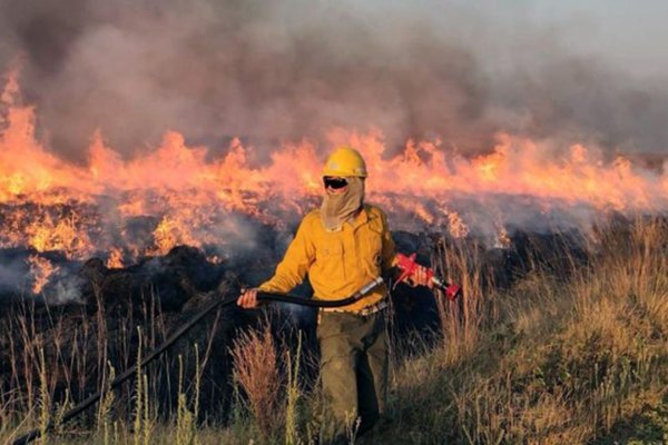 70 brigadistas bolivianos llegan este lunes a Corrientes para ayudar a apagar los incendios