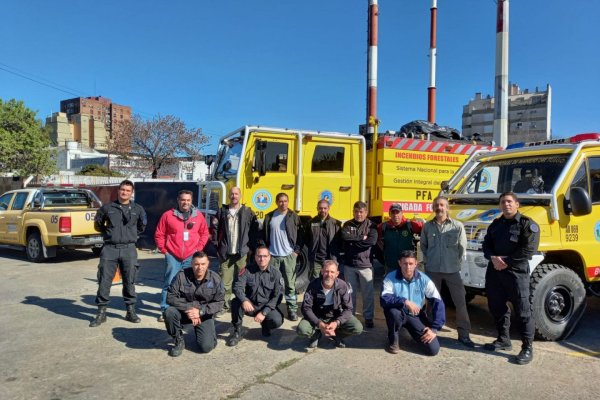 Llegan 70 brigadistas forestales enviados por Bolivia para el combate de incendios en la Mesopotamia