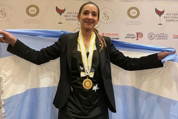 Una argentina fue elegida como la mejor sommelier de América