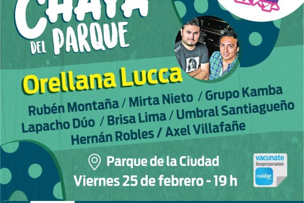 Último fin de semana de Chaya del Parque