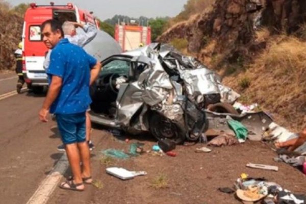 Triple choque fatal en Brasil: murieron dos argentinas y hay un herido grave