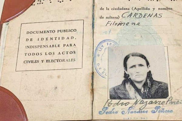 Neuquén: tiene 105 años y tramitó por primera vez su DNI