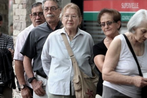 Cobran los jubilados y pensionados con ingresos superiores a $ 32.664