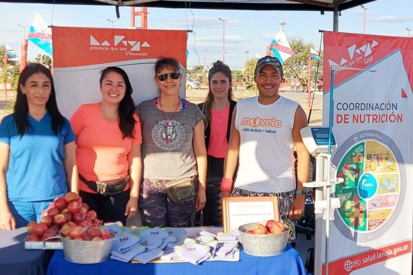 Realizaron jornada central por el día de la actividad física