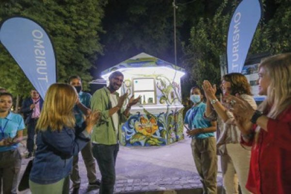 Inauguraron una nueva caseta para el turismo