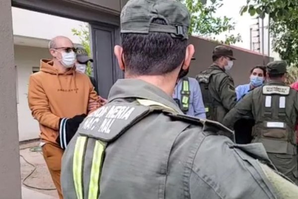 Edgar Bacchiani fue detenido por Gendarmería en su casa