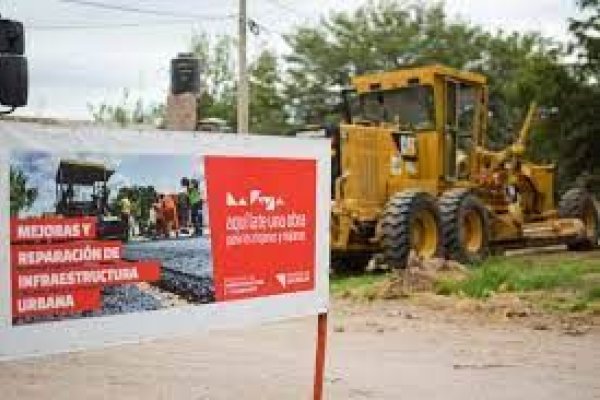 Infraestructura avanza con las tareas del Plan de Renovación Urbana para mejorar el microcentro