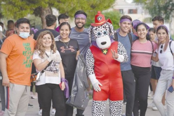 Realizaron la séptima Caminata Ecológica