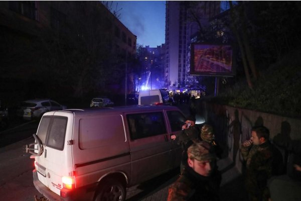 Tras dos semanas sin atacar la capital, Rusia bombardeó Kiev durante la visita del secretario general de la ONU