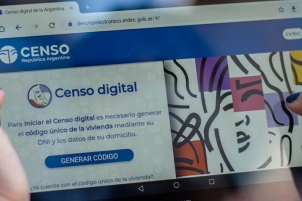 Instalarán gazebos para el Censo Digital 2022