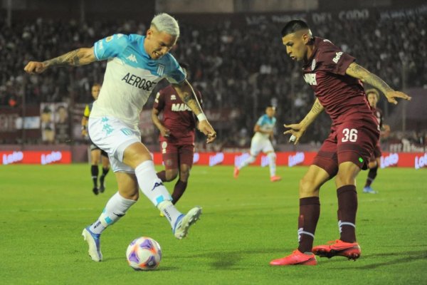 Racing le ganó un partido clave a Lanús, se subió a lo más alto del campeonato y le pasó toda la presión a Boca