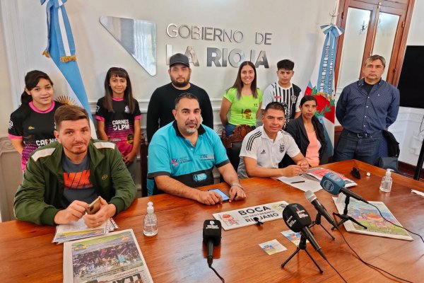 Presentaron el Mundialito de Fútbol Infantil