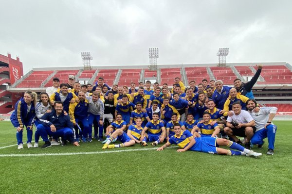 La Reserva de Boca se consagró campeona tras golear a Independiente en Avellaneda