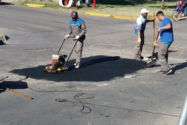 El Municipio de Capital informó que invirtió en asfalto la recaudación del estacionamiento medido
