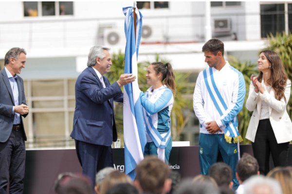Alberto Fernández inaugura las finales de los Juegos Nacionales Evita 2022