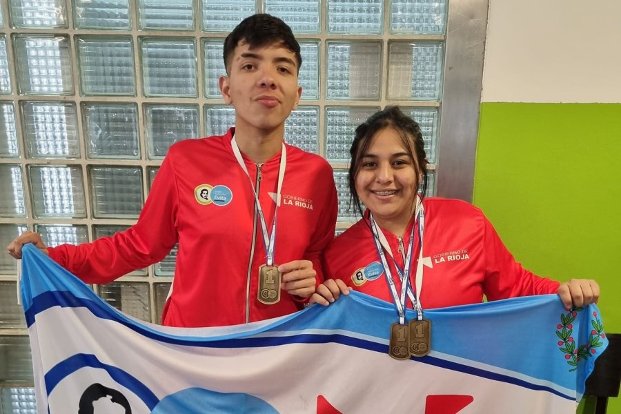 Gianella Swatschina y Nicolás Yáñez aportaron oros
