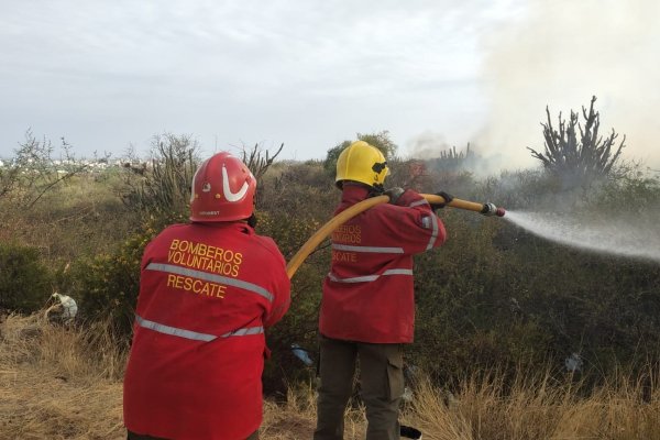 Protección Ciudadana Municipal colaboró para sofocar tres incendios