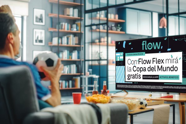 Con Flow Flex los clientes de Personal podrán ver toda la Copa del Mundo gratis