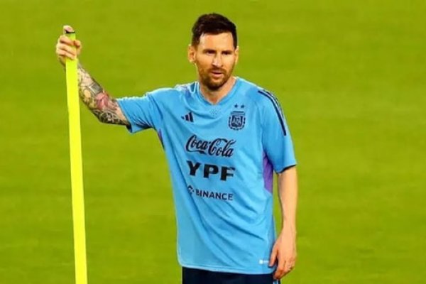 Selección Argentina: Messi practicó de forma diferenciada