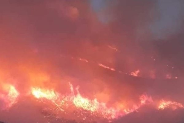 El incendio en Guanchín consumió más de 5 kilómetros cuadrados de campos