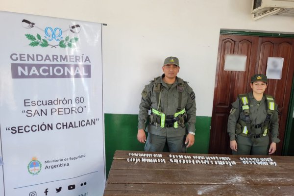 Detienen a un ciudadano con 98 cápsulas de cocaína dentro de su estómago en Jujuy
