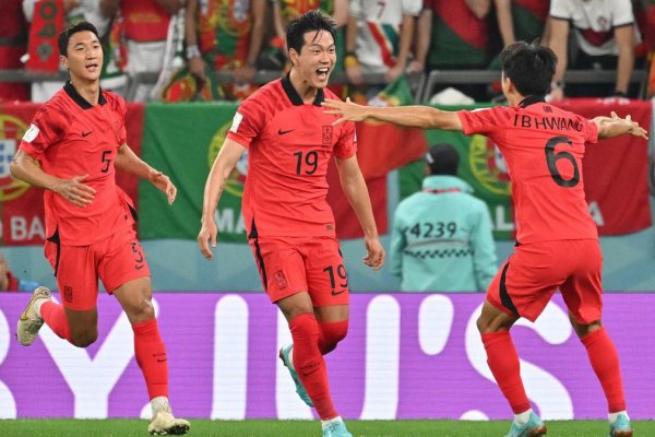 Corea dio el golpe: le ganó a Portugal, se clasificó y dejó afuera a Uruguay