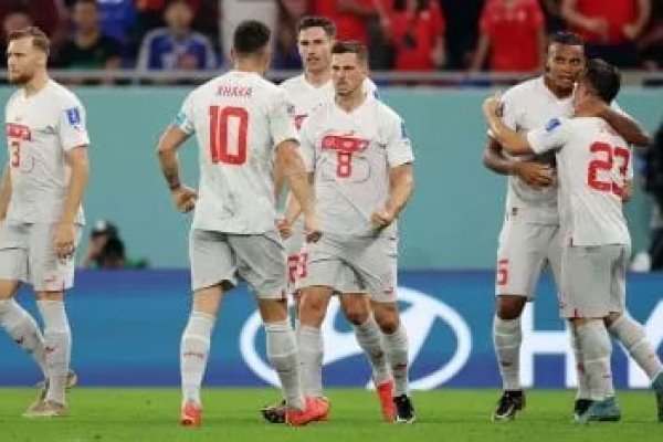 Suiza le ganó a Serbia y consiguió el último boleto a los octavos de final
