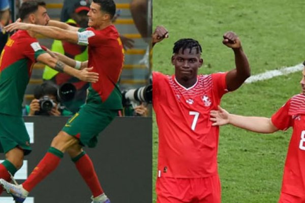 Portugal y Suiza buscarán seguir en carrera en el Mundial
