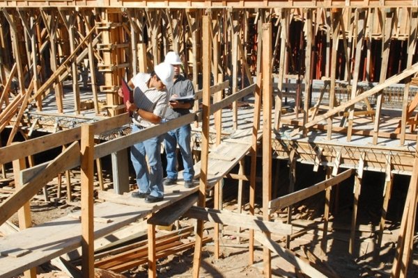 El empleo en la construcción sumó 67.000 puestos desde 2020