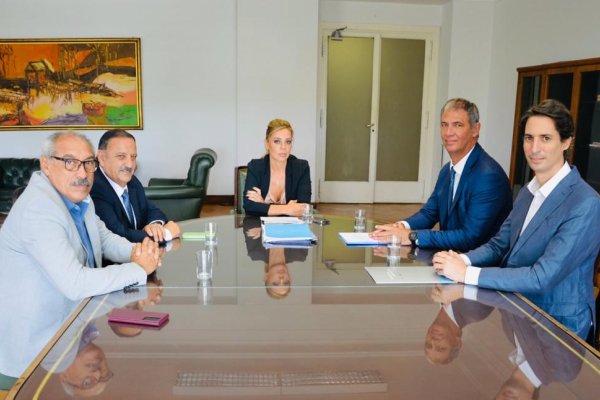 El gobernador Ricardo Quintela se reunió con la secretaria de Energía Flavia Royón