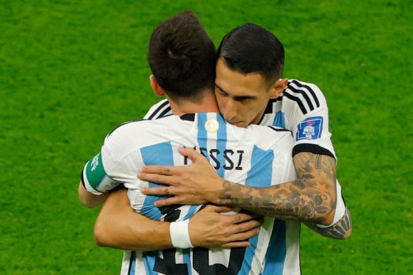 Messi y Di María, 2 de los 10 argentinos en dos planteles finalistas del Mundial