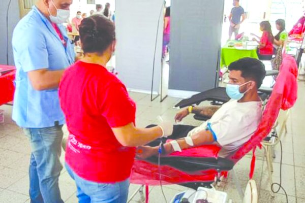 Concretaron campaña de donación de sangre