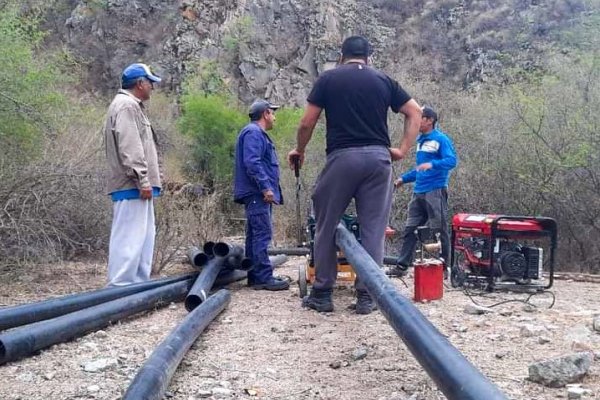 En “La Huerta” mejoraron el servicio de agua potable