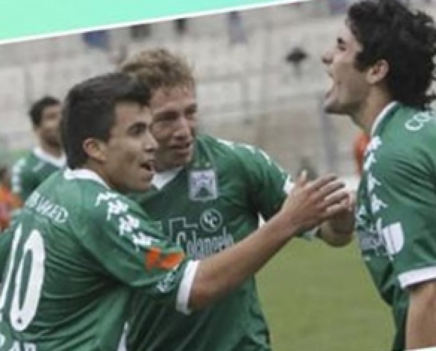 Pereyra Díaz compartió una imagen junto a Acuña en Ferro.