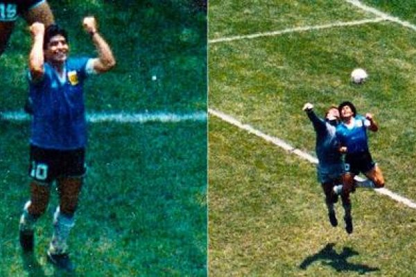 Un fotógrafo irlandés capturó imágenes de Maradona contra los ingleses pero nunca las publicó