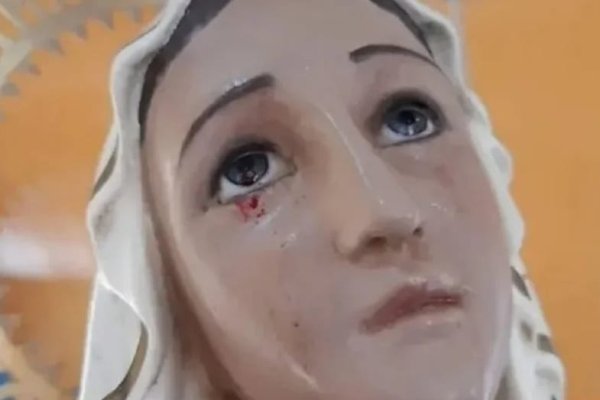 Santiago: Virgen lloró lágrimas de sangre 14 veces en 2022