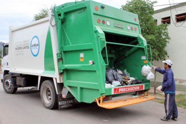 La Municipalidad informó el horario de recolección de residuos para el fin de semana