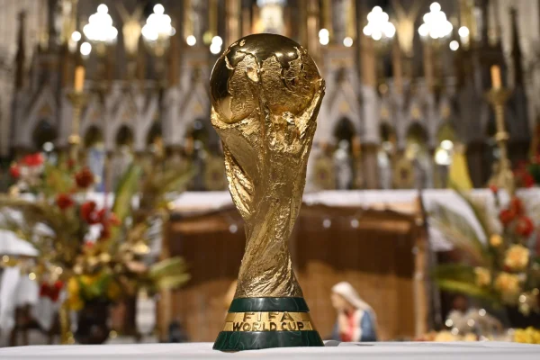 La Copa del Mundo llegó a la Basílica de Luján