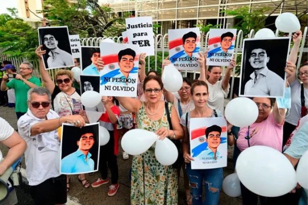 En Paraguay recordaron a Fernando Báez Sosa a 3 años de su muerte