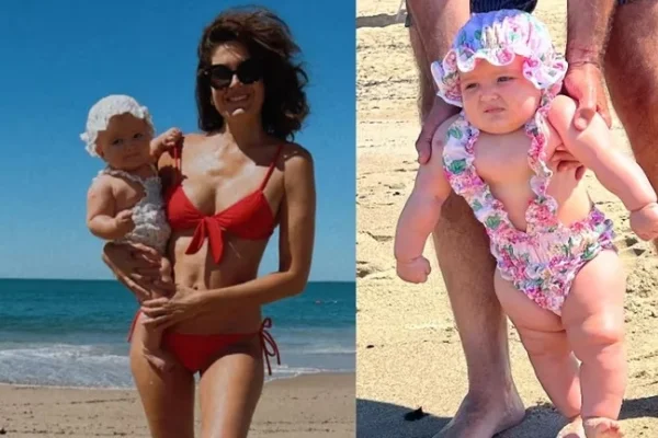 Isabel Macedo respondió a las críticas que recibió por una foto de su beba: “Para mí sos perfecta”