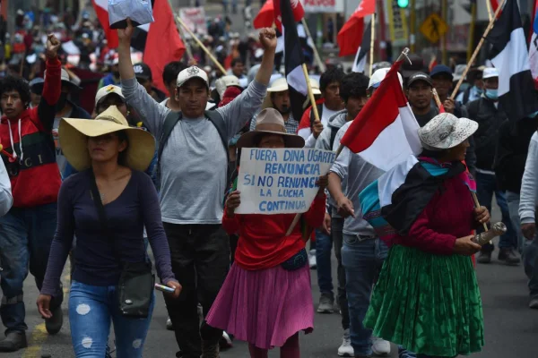 Nueva jornada de protestas en Perú: piden la renuncia de Boluarte y llamado a elecciones