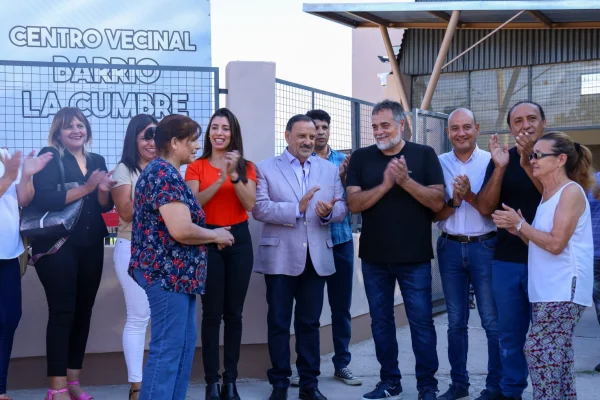 Los vecinos del barrio La Cumbre cuentan con un nuevo centro vecinal