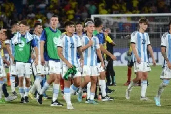 La selección argentina sub 20 de Mascherano perdió ante Colombia y se quedó afuera del Sudamericano en primera ronda