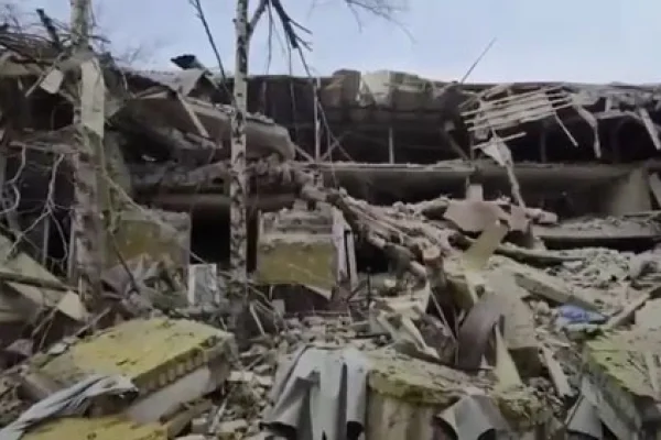 Rusia denunció que Ucrania bombardeó un hospital cerca de Lugansk