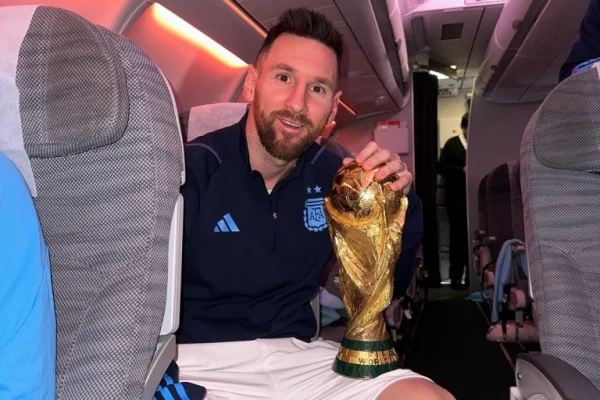 Messi habló por primera vez como campeón del mundo: 