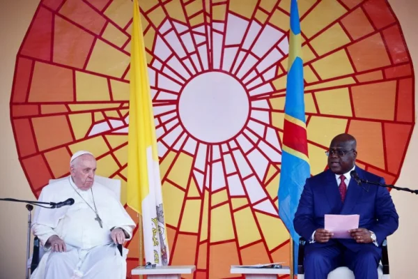 El papa Francisco llegó al Congo, en su quinta gira por África